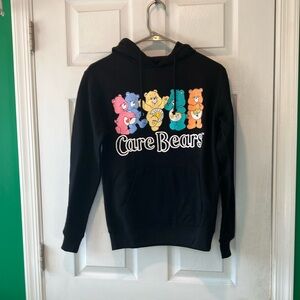 Care Bears Black Hoodie NWOT women’s XS